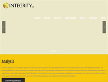 Tablet Screenshot of integrityuk.org
